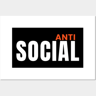 Antisocial Posters and Art